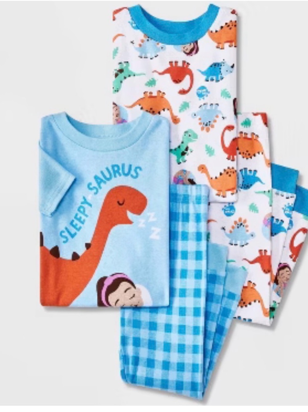 Ms Rachel Dino Pajama Set